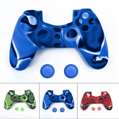 $15.07 • Buy Camo Silicone Case Gel Skin Grip Cover Sleeve For Dualshock 4 PS4 Controller ..