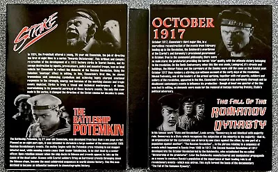 Russia In Revolt 4x DVD Strike Battleship Potemkin October 17 Fall Romanov Dy • £9.99