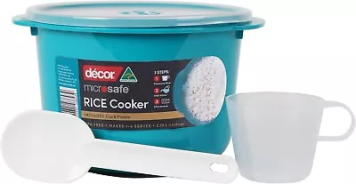 Decor Rice Cooker With Rice Paddle And Measuring Cup  2.75 Litre-AU NEW • $9.99