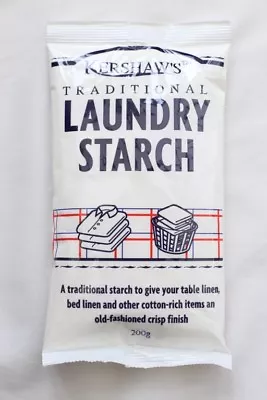 £4.99 • Buy Kershaws Laundry Starch 200g - Gives Linen A Crisp Finish