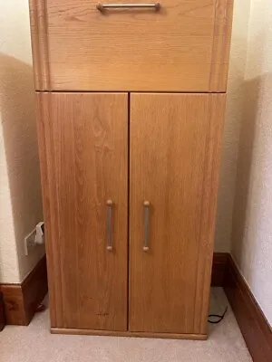 2 G Plan Style 1990’s Oak Cabinets/Oak Cocktail 2 Door Cabinet-drawers & Cabinet • £130