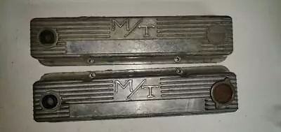 VINTAGE Mickey Thompson M/T Small Block Chevrolet SBC Valve Covers 140R 50B  • $100.21