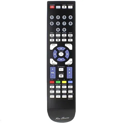 RM-Series Replacement Remote Control For Samsung BD-H6500 3D Blu-ray DVD Player • £10.99