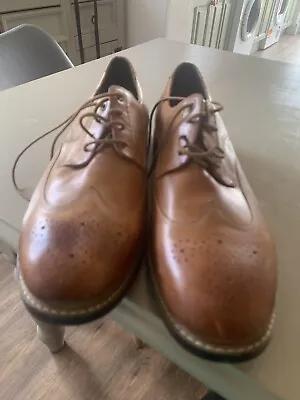 £24.90 • Buy Rockport Mens Brown Leather Oxford Shoes Size 15.5  EU51.5