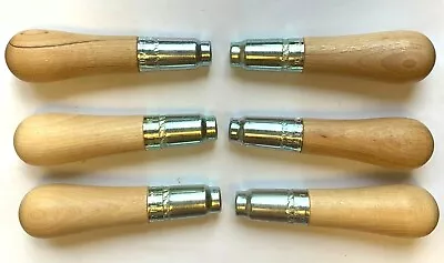 $19 • Buy 6 Pieces Lutz #2 Long Ferrule File Handle For 6-8  Files - New