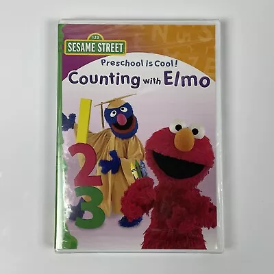 Sesame Street: Preschool Is Cool! Counting With Elmo (DVD 2010) New & Sealed • $5.99