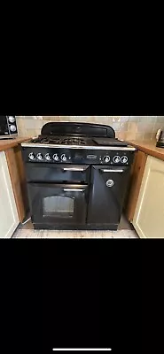 Rangemaster KCH90DFFBL/C 90cm Dual Fuel Range Cooker - Black • £320