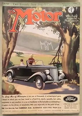 THE MOTOR Magazine 9 Jun 1936 15HP CITROEN TESTED  Morris Fourteen Six • $31.07