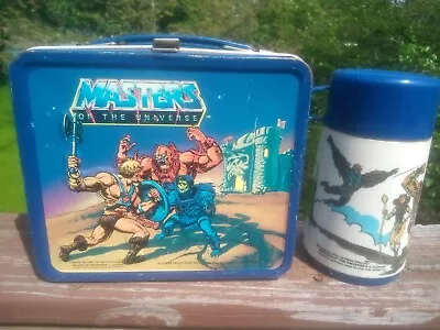 Vintage Masters Of The Universe Lunchbox And Thermos • $80