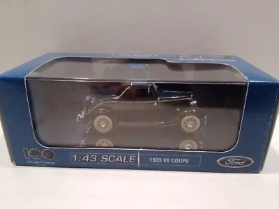 Classic Carlectable 1933 Ford V8 Coupe In Washington Blue New And Boxed Aust Ed • $45