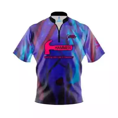 TOP Bowling Hammer Effect Custom Name Bowling Jersey Full Size S-5XL • $25.99