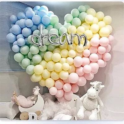 3/100/200pcs 12/25/60cm Macaron Pastel Birthday/Wedding/Party Balloon • $1.01