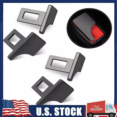 4 Pack Car Seat Belt Clips-Car Metal Seat Belt • $9.99