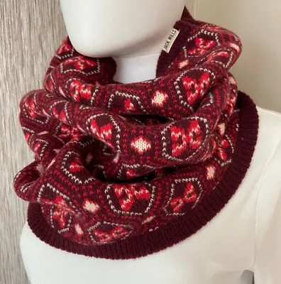 Jack Wills Fairisle Amersham Snood Infinity Scarf Bnwt • £37.99