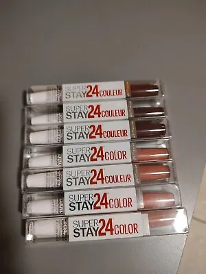 Maybelline Super Stay 24 Hour Couleur-8 Tubes/4 Colors • $19