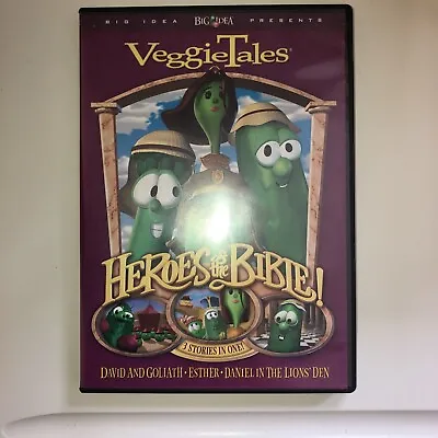 VeggieTales: Heroes Of The Bible Vol.1 D DVD Incredible Value And Free Shipping! • £9.99