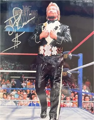 Ted DiBiase Signed Autographed Photograph Ring Attire W/ Million Dollar Belt WWF • $14.99