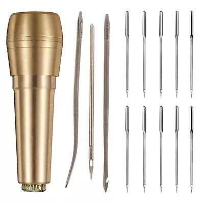 1Set Sewing Shoe Repair Sewing Tool Needle Awl Leather Craft Boots Kit Tool GmwV • $8.59