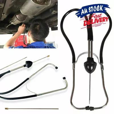 Dual Tube Diagnostic Tool Car Engine Sound Mechanic's Stethoscope Automotive • $12.86