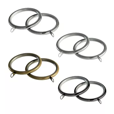 Metal Lined RINGS For Trade Curtain Poles 28mm Bulk Rings Trade Pole • £6.99