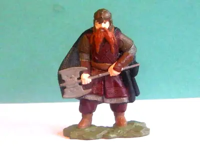 1 X BURGER KING 2001. LORD Of The RINGS 'GIMLI' DWARF WARRIOR. 70mm SCALE • £1.99