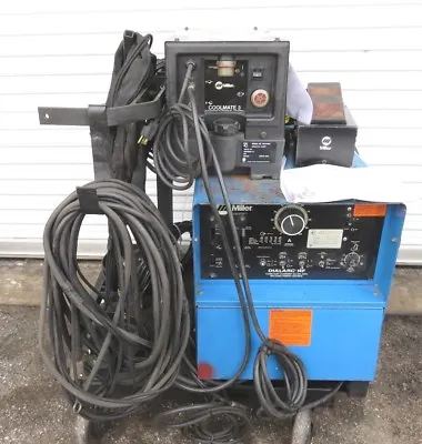 MILLER DIALARC HF WELDER W/ Miller Coolmate 3 KG-35 Foot Pedal And Accessary • $1799.99