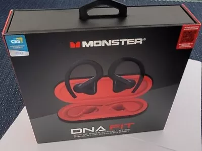 Monster DNA Fit Wireless Noise Canceling Bluetooth Earbuds - Black • $34.99