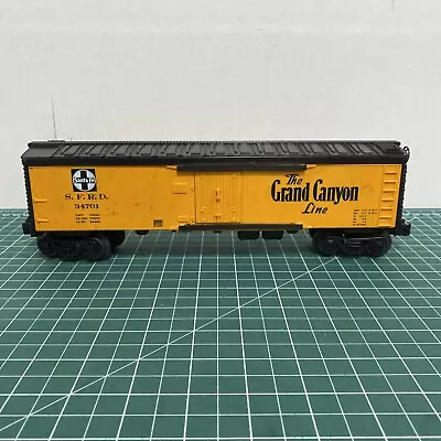 LIONEL AT&SF WOOD SIDED REEFER 34701 The Grand Canyon Line O Gauge Train A3 • $34.95