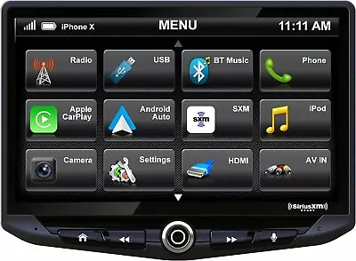Stinger HEIGH10 UN1810 10'' Floating Car Stereo Apple CarPlay READ AD • $575