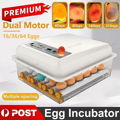 Egg Incubators Digital LED Brooders Backyard Farm Chicken Temperature Controller • $97.84