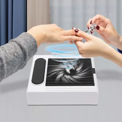 80W Salon Nail Art Suction Dust Collector  Fan Cleaner Manicure Machine • $27