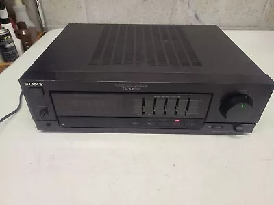 Sony TA-AX390 5-Band Equalizing Integrated Stereo Amplifier - PARTS OR REPAIR • $29.95