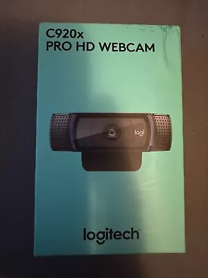 Logitech C920x Pro HD Webcam - Black • $30