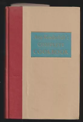 Amy Vanderbilt’s Complete Cookbook Illustrated By Andrew Warhol 1961 Vintage • $12.99