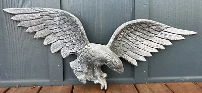 Vintage Very Large Federal AMERICAN EAGLE Black  Metal CAST ALUMINUM Japan 37  • $69.99