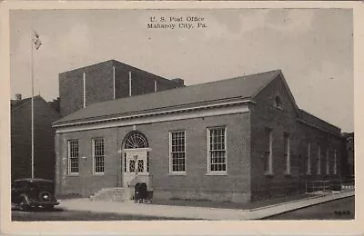 US Post Office Mahanoy City Pennsylvania Vintage Unposted Postcard • $7.85