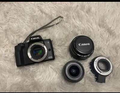 Canon EOS M50 With Canon Lens EF 50mm 1:1.4 • $1035