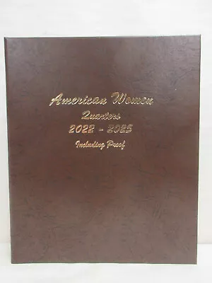 Dansco Coin Album #8141 American Women Quarters With Proofs 2022-2025 NEW SEALED • $40.75