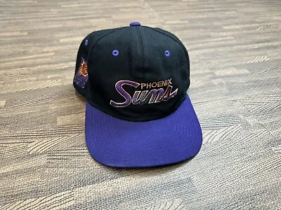 Vintage 90’s Phoenix Suns Script Wool SnapBack Hat • $76.50