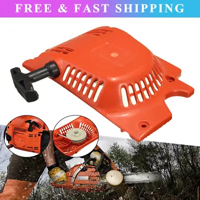 Pull Start Starter Recoil For Chinese Chainsaw 4500 5200 5800 45cc 52cc 58cc ## • £9.21