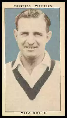 Crispies Weeties - 'Leading Cricketers' #10 - M. Harvey (Victoria) (1948) • $5.01