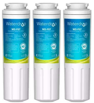 3 Pack Every Drop 4 EDR4RXD1 UKF8001 Refrigerator Water Filter Whirpool Maytag • $31.99