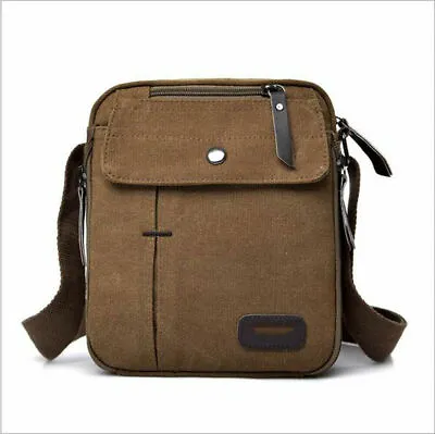 New Vintage Retro Shoulder Bag Tactical Outdoor Messenger Bag Crossbody Satchel • $14.89