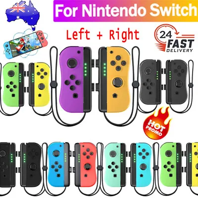 $40.05 • Buy Controller Gamepad For Nintendo Switch Joy Con Left + Right Joycon Pair Wireless