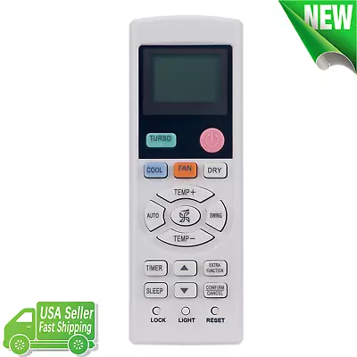 0010401511AE Replacement Remote Control For Haier AC Air Conditioner YL-HD13 • $10.99