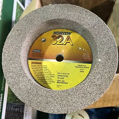 Grinding Wheel. 4  X 1/2  X1/2 .. Norton 66243529845…32a46-kvbe • $15