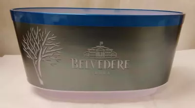 Belvedere Vodka Large Vasque Lighted Ice Bucket NOS NIB • $130