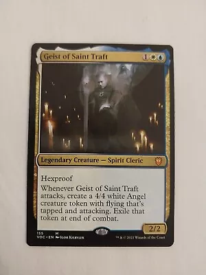 Geist Of Saint Traft (Near Mint NM) MTG Magic - Crimson Vow Commander • $1.85