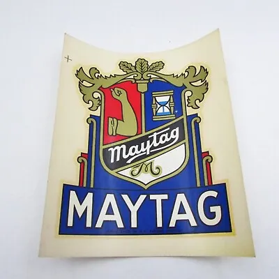 Vintage Maytag Wringer Washer Decal Transfer Part # 14110 For Models 32 & 32L • $24.95