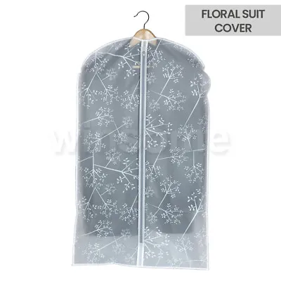 £3.99 • Buy Zip Up Hanging Suit Bag Dress Carrier Garment Clothes Cover Dust Proof Storage